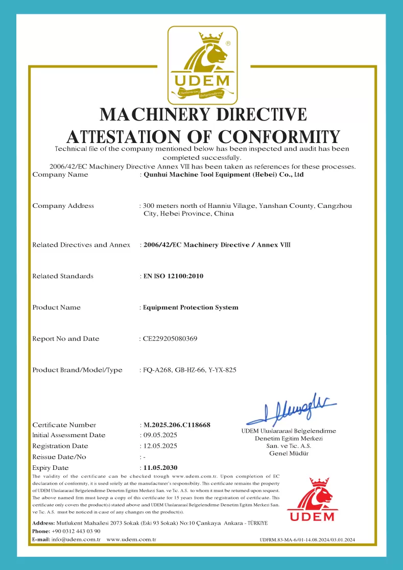 CE Certificate